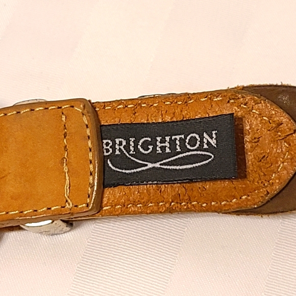 Vintage Brighton Leather Belt Size XL - Picture 3 of 5